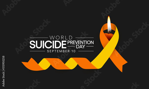 World Suicide prevention day is observed every year on September 10, in order to provide worldwide commitment and action to prevent suicides. Vector illustration