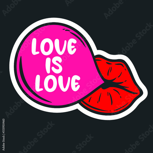 lgbt pride graphic elements, logos, stickers