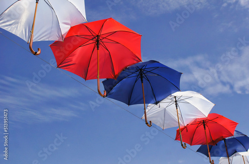 Jubilee umbrella decorations