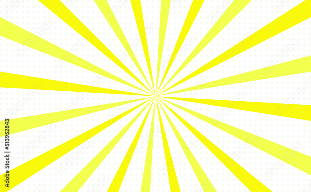 popular starburst vector background with yellow rays popular starburst vector background with yellow rays