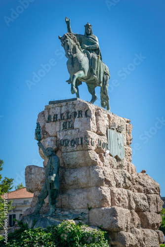 Estatua de Jaime I el Conquistador (Palma de Mallorca) фототапет