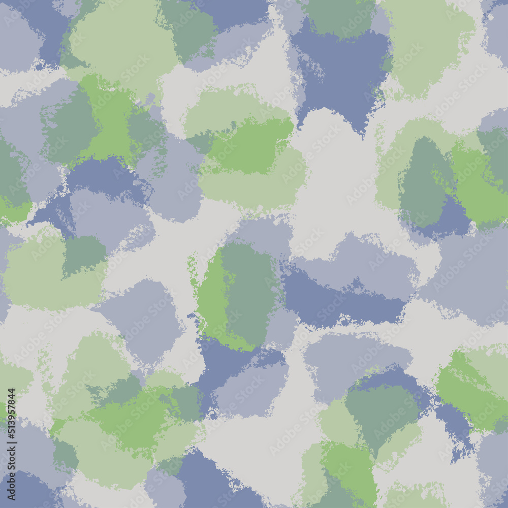 seamless abstract multicolour camouflage pattern background , greeting card or fabric