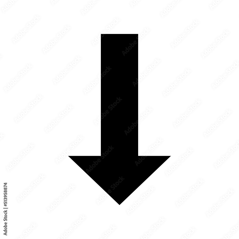 Arrow Icon Vector Symbol Design Illustration