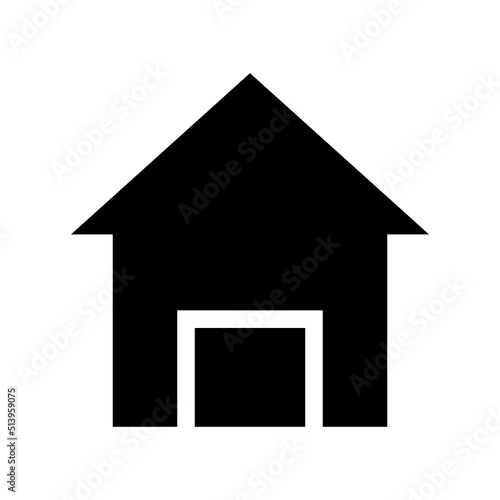 Home Icon Vector Symbol Design Illustration