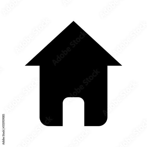 Home Icon Vector Symbol Design Illustration