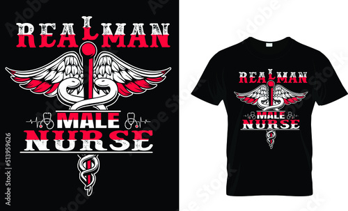 Nursing T-Shirt( New and Creative) Design Template.