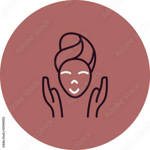 Facial treatment Icon