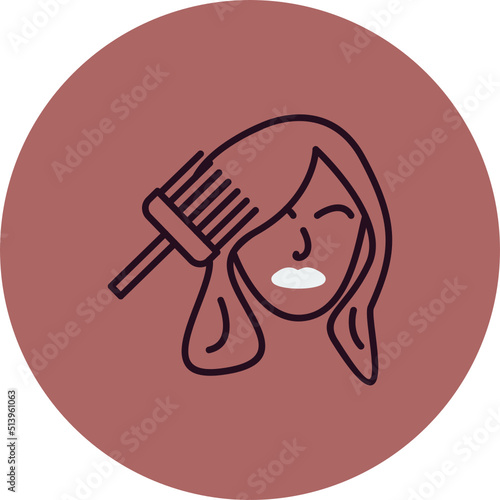 Hair dye Icon
