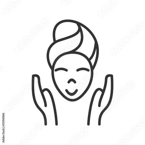 Facial treatment Icon