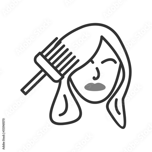 Hair dye Icon