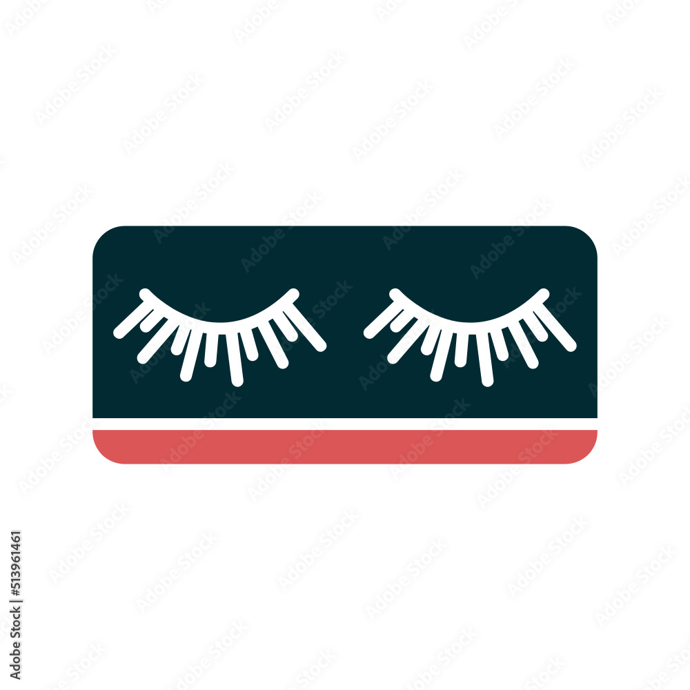 Obraz premium Eyelashes Icon