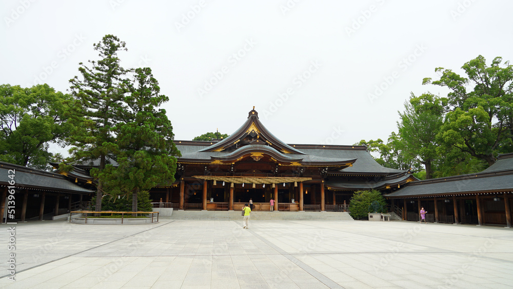 寒川神社 風景