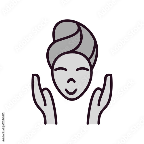 Facial treatment Icon