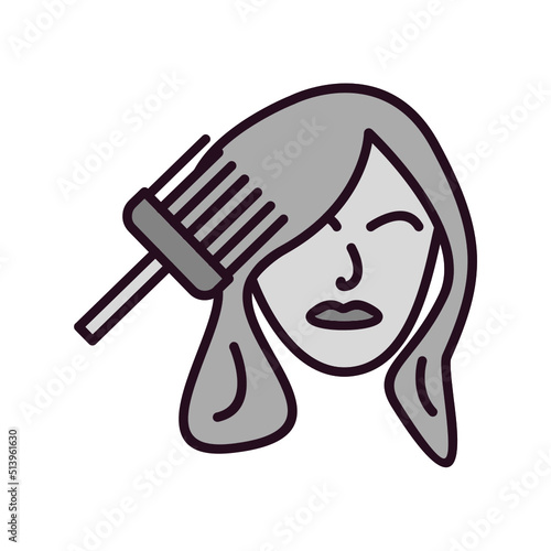 Hair dye Icon