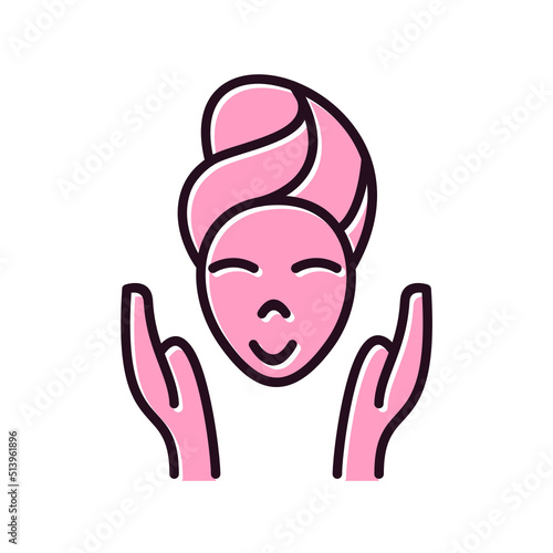Facial treatment Icon