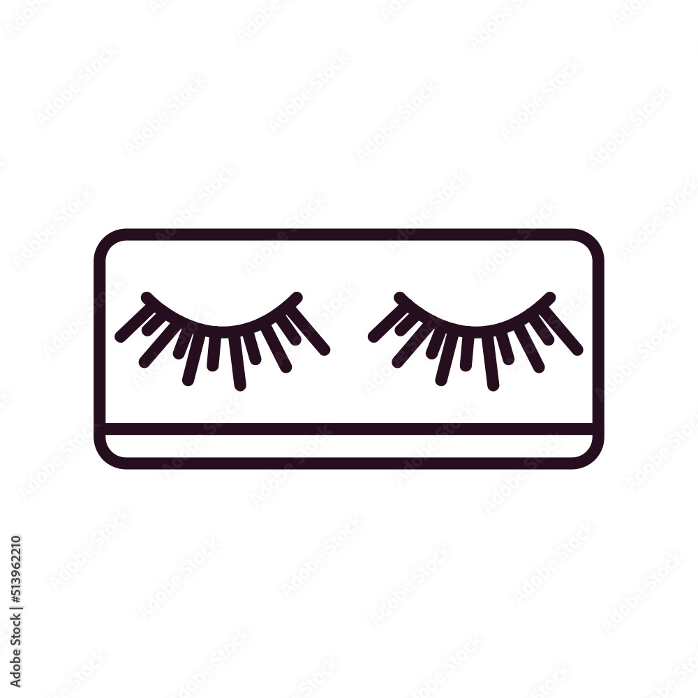 Obraz premium Eyelashes Icon