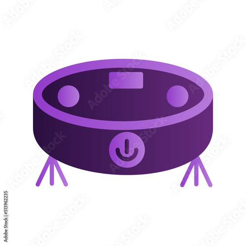Robot vacuum cleaner Icon