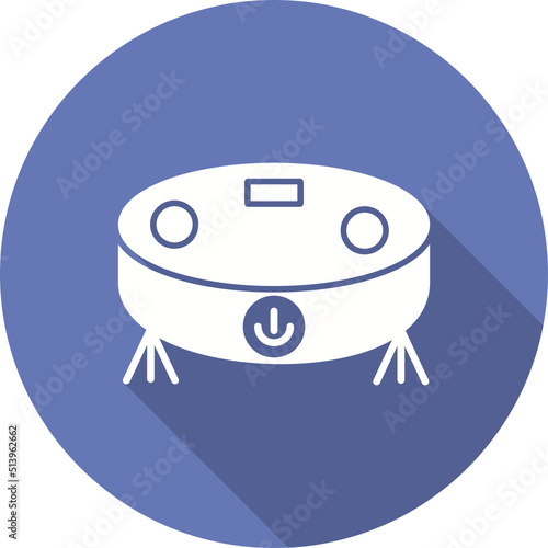 Robot vacuum cleaner Icon