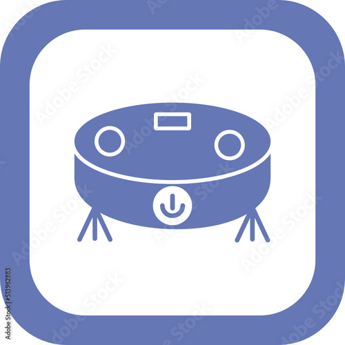 Robot vacuum cleaner Icon
