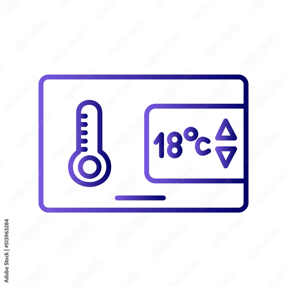 Temperature control Icon Temperature control Icon