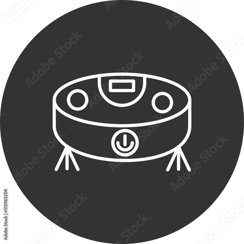 Robot vacuum cleaner Icon