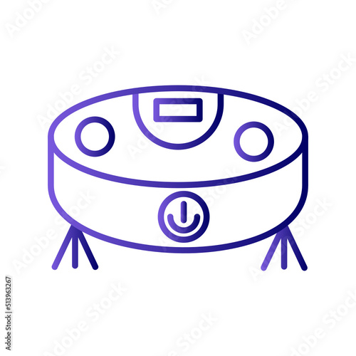 Robot vacuum cleaner Icon