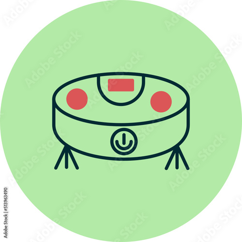Robot vacuum cleaner Icon