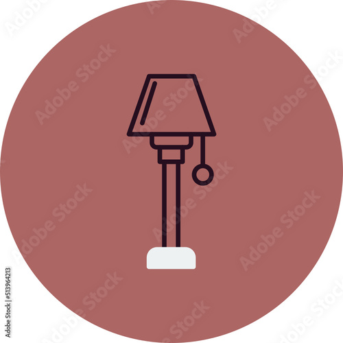 Floor lamp Icon