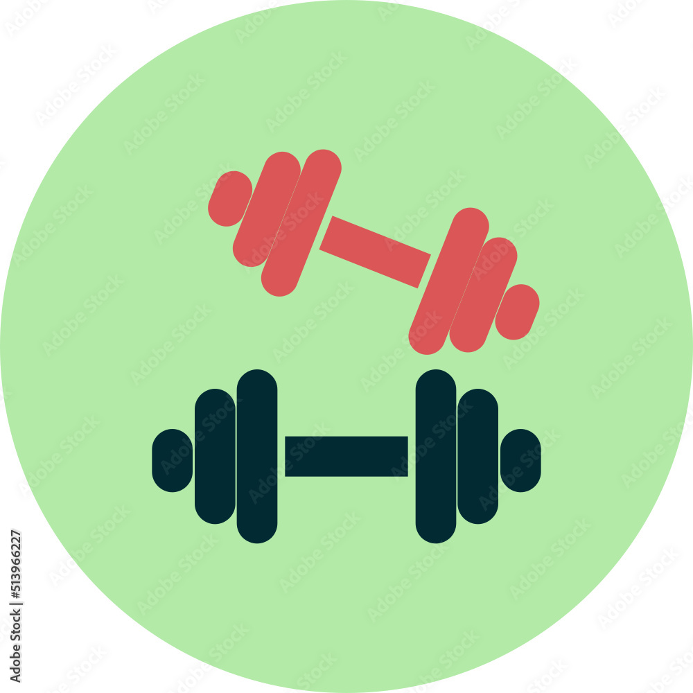 Fototapeta premium Dumbbell Icon