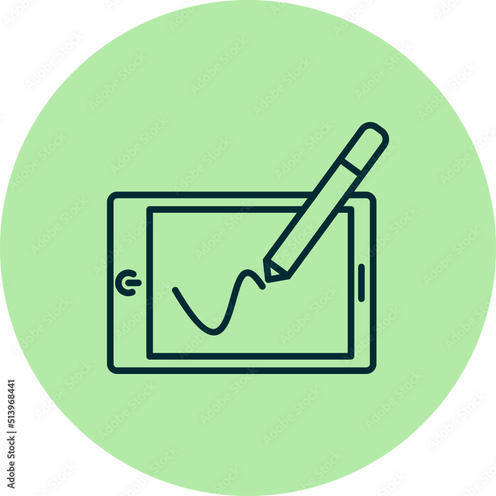 Drawing tablet Icon Drawing tablet Icon