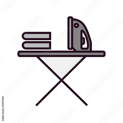 Electric iron Icon