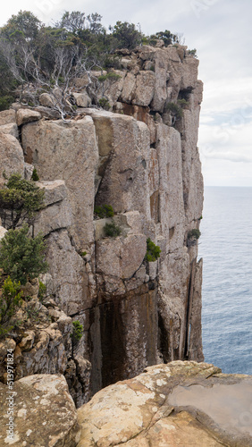 Rock formations at Cape Hauy along the Three Capes Track in south-east Tasmania