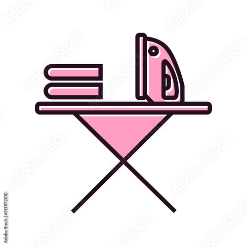 Electric iron Icon