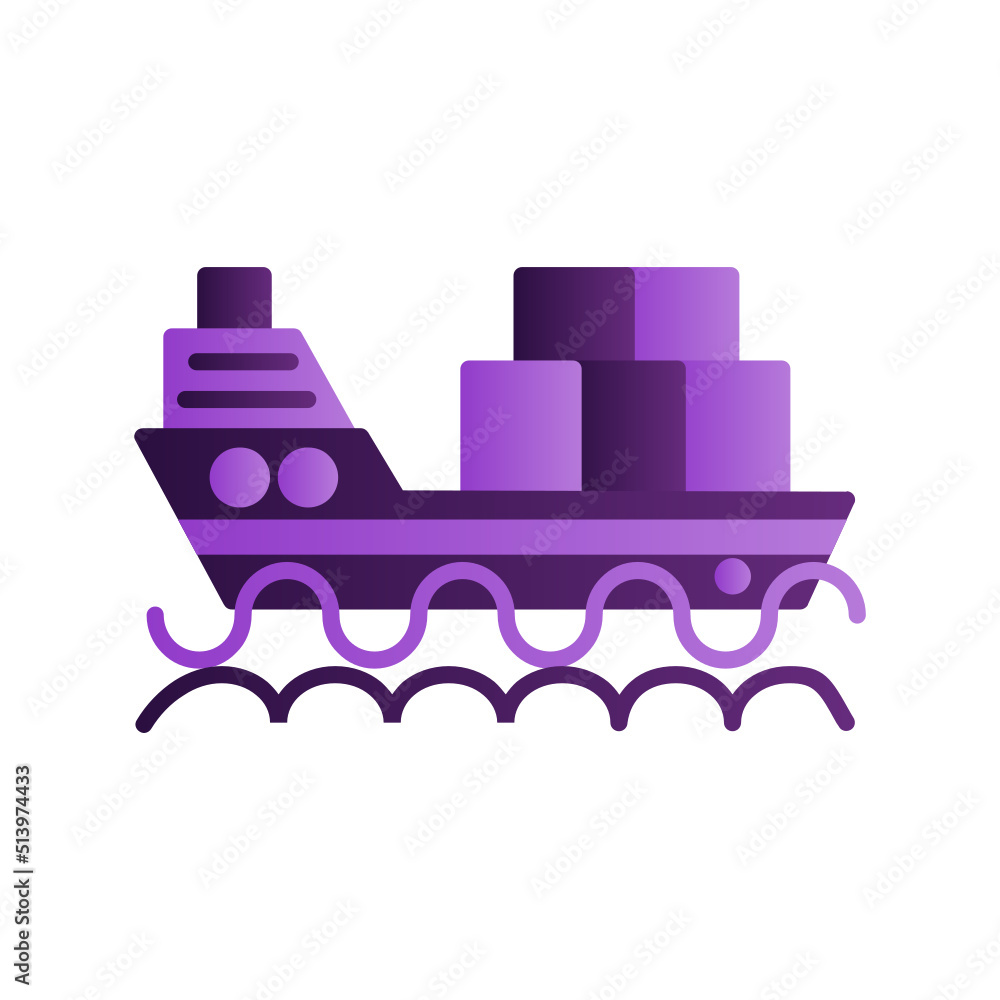 Obraz premium Ship Icon
