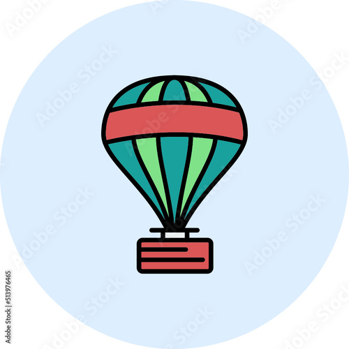 Hot air ballon Icon