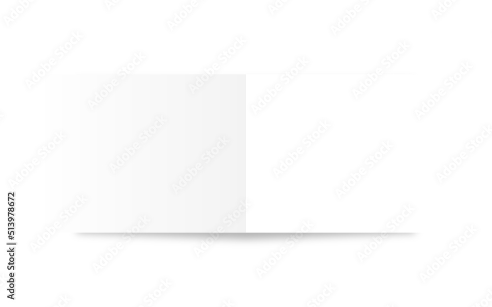 folded rectangle banner
