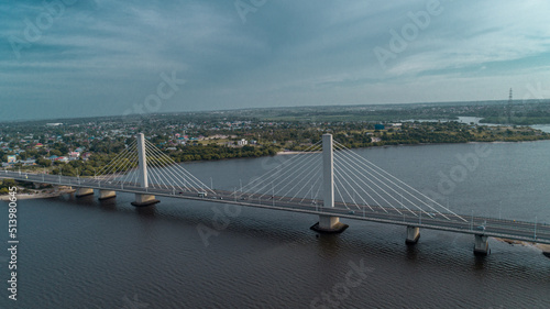 Hanging bridge connects Dar es salaam city © STORYTELLER
