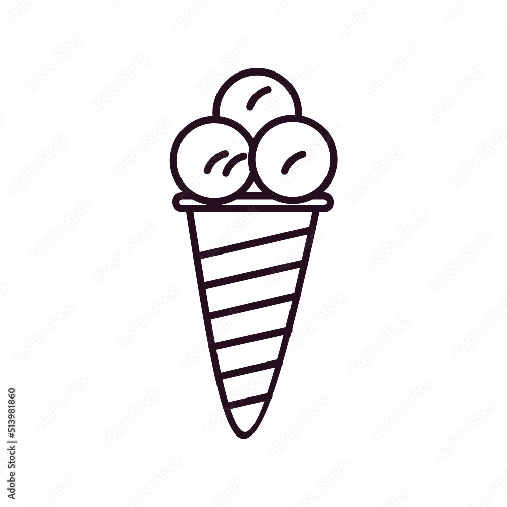 Ice cream Icon Ice cream Icon