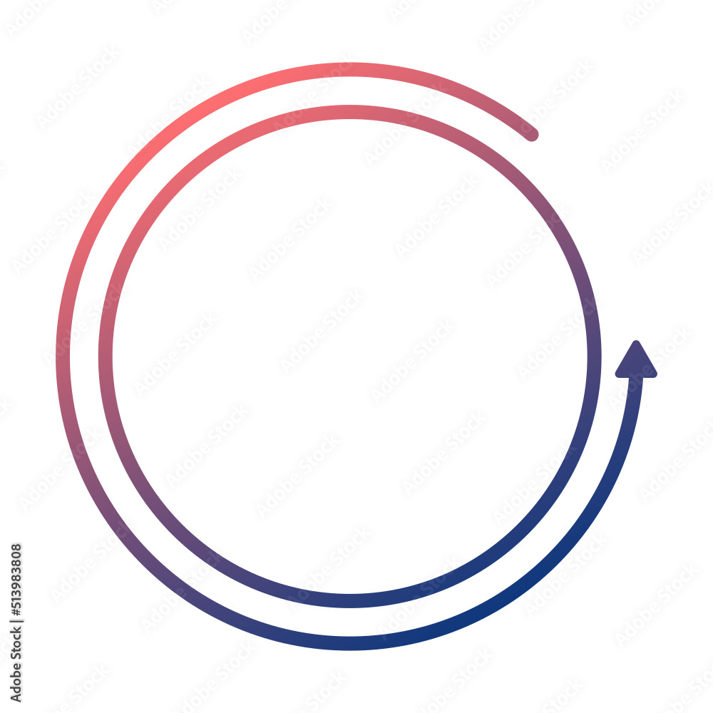 gradient arrow circle frame gradient arrow circle frame