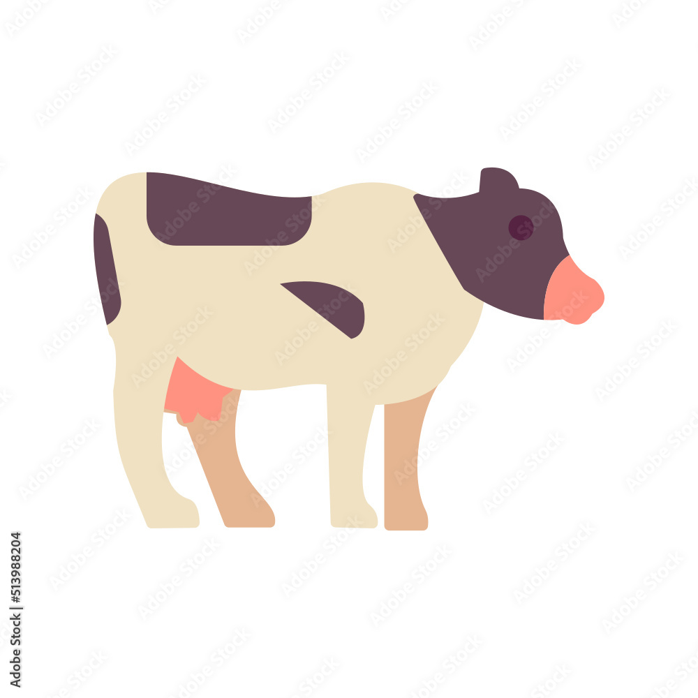 Obraz premium Cow Icon