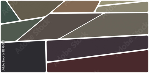Free Download Colorful illustration with blank white space. Abstract geometric pattern. Mosaic background. Geometrical multicolored shapes. - GFXLoad