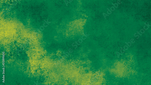 Green color grunge wall surface old weathered aged dirty background. Green concrete wall abstract background © Creative