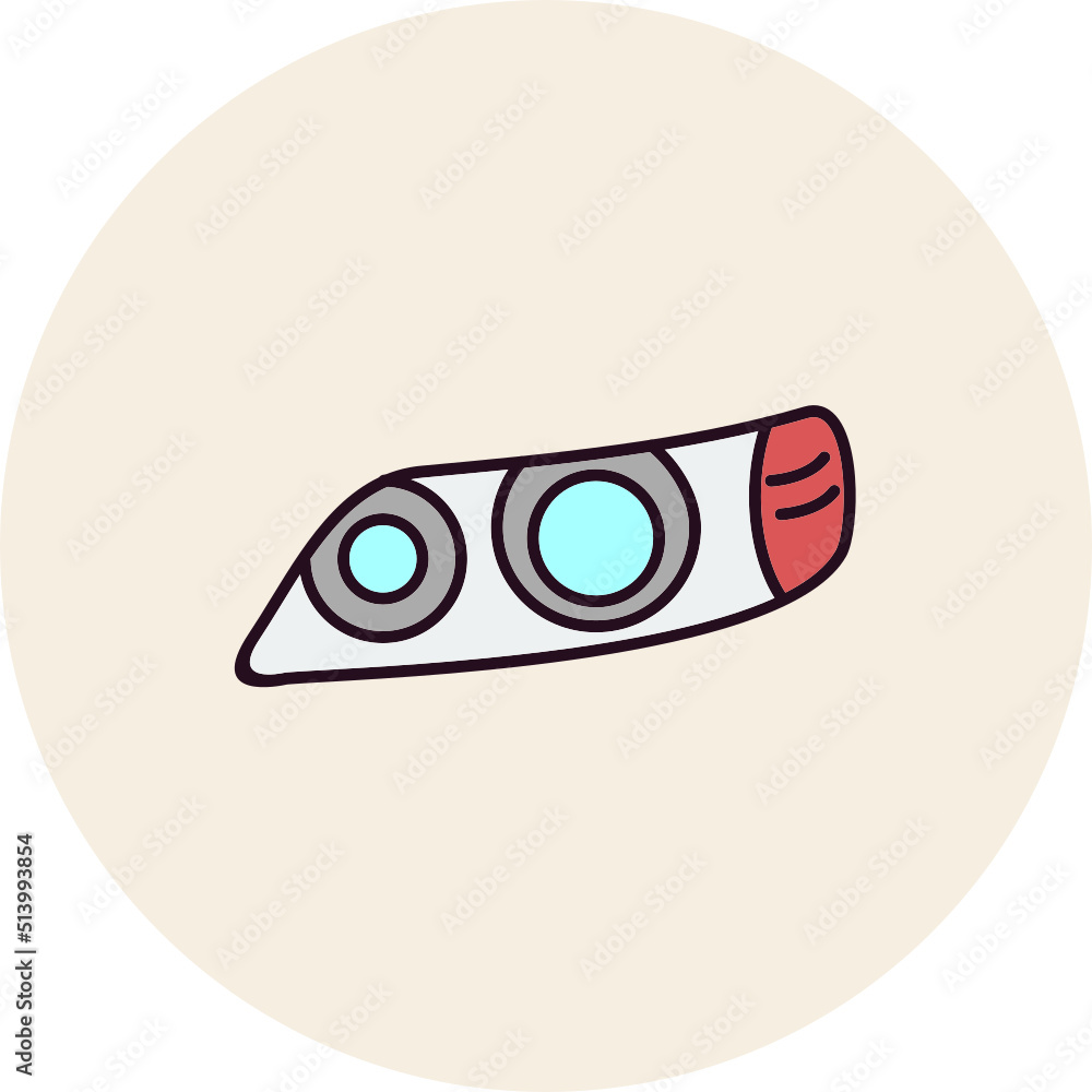 Obraz premium Headlight Icon