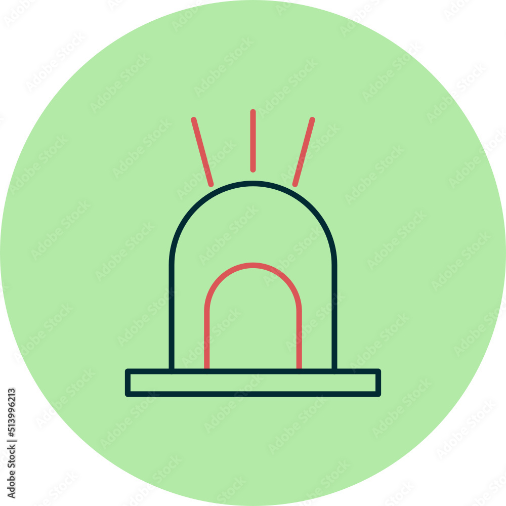 Obraz premium Siren Icon