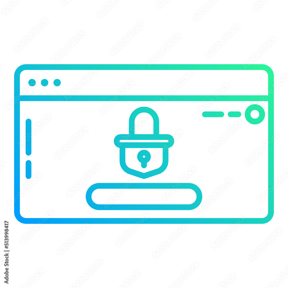 internet security icon on transparent background internet security icon on transparent background