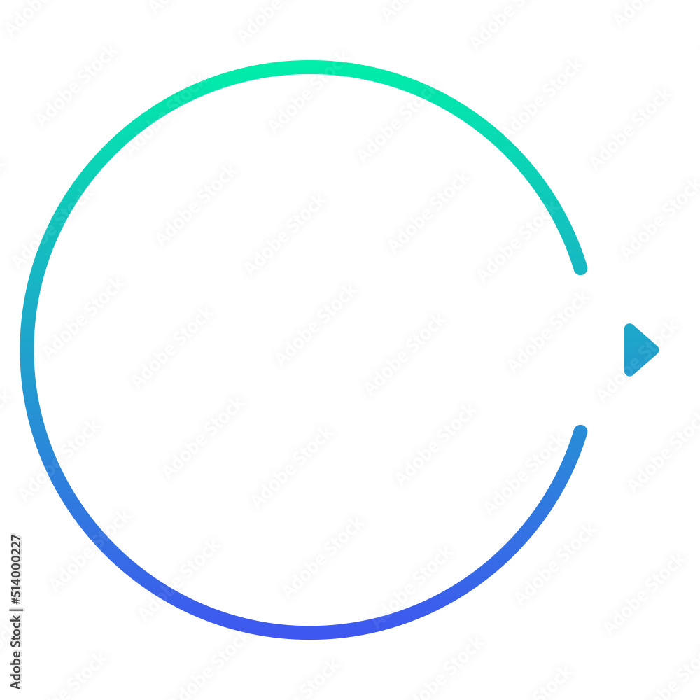 gradient round infographic frame gradient round infographic frame