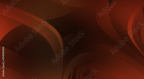 Fluid abstract background with colorful gradient. 2D illustration of modern movement.