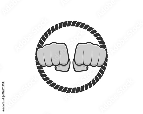 Circular rope with hand fist inside