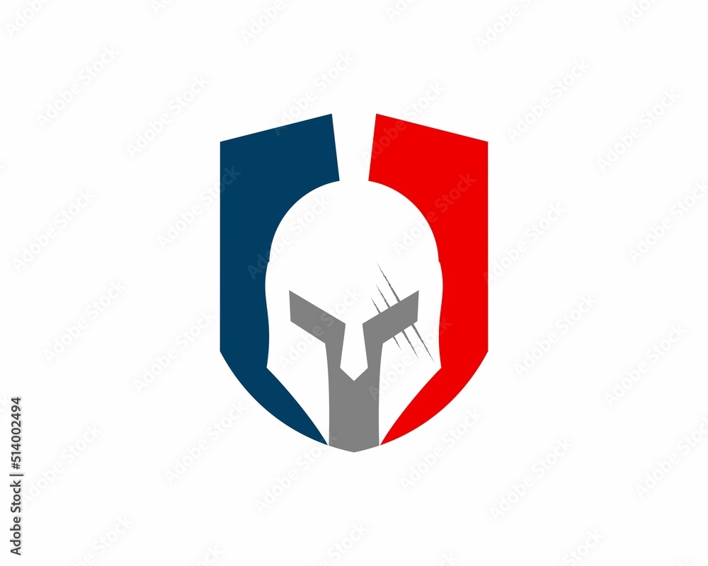 spartan helmet inside the shield logo spartan helmet inside the shield logo