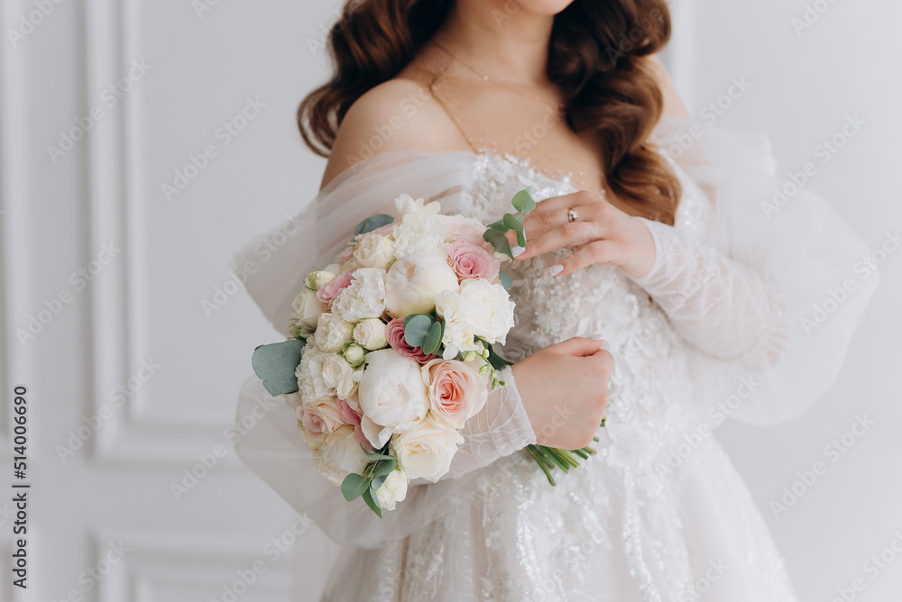 Naklejka premium portrait of a bride